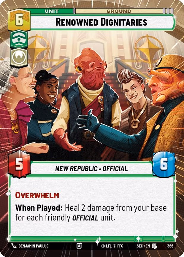 Renowned Dignitaries - Uncommon (366)