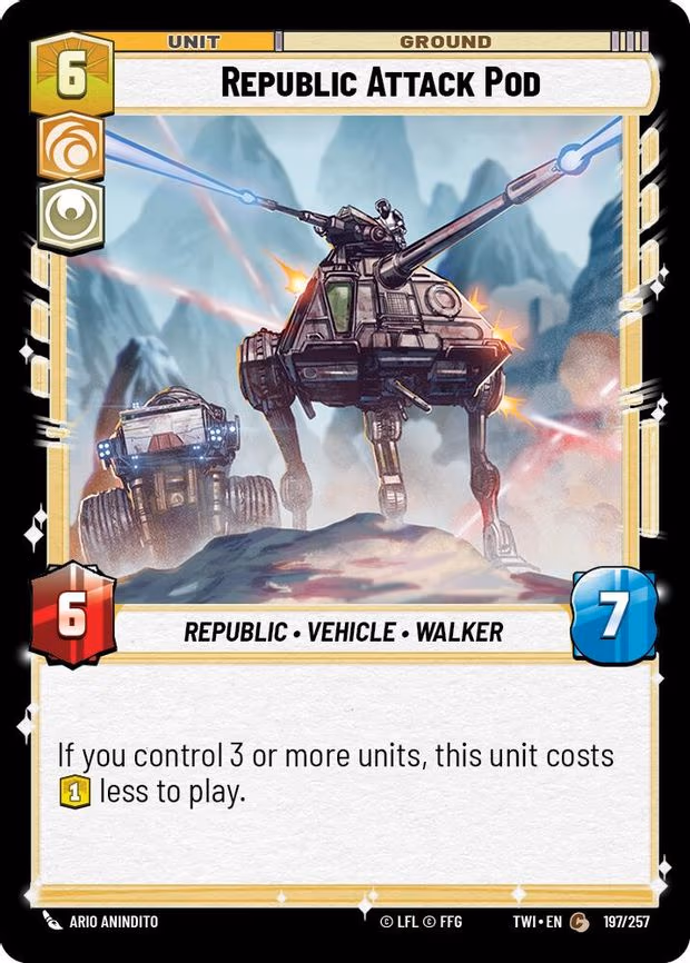 Republic Attack Pod - Common (197/257)
