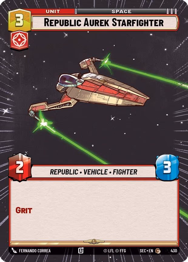 Republic Aurek Starfighter - Common (430)