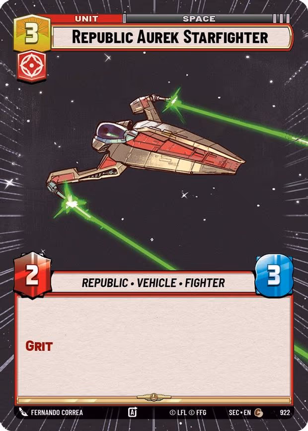 Republic Aurek Starfighter - Common (922)