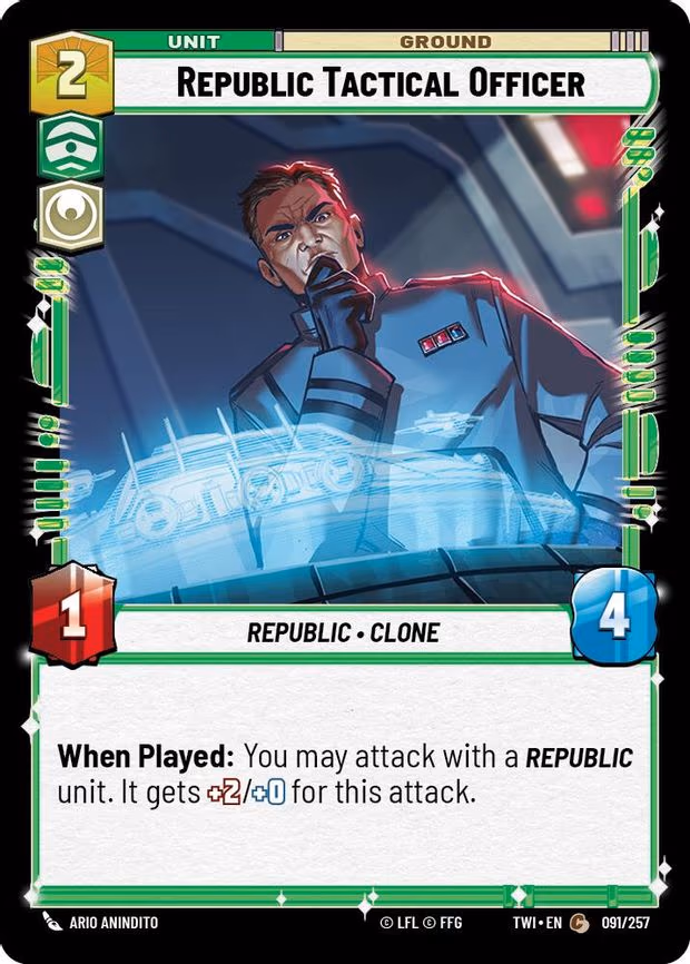 Republic Tactical Officer - Common (091/257)