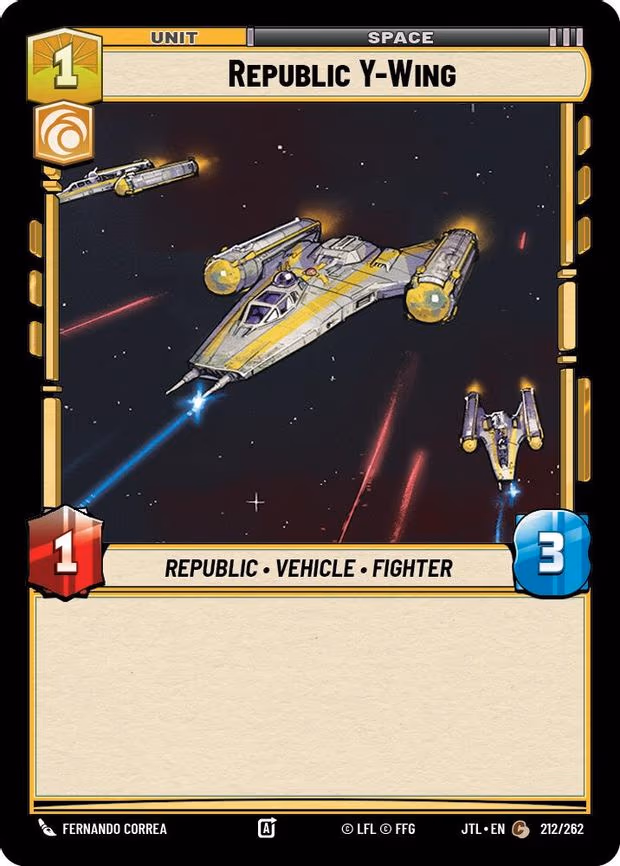 Republic Y-Wing - Common (212/262)