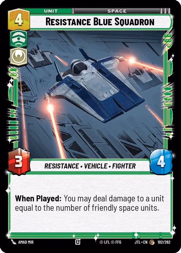 Resistance Blue Squadron - Common (102/262)