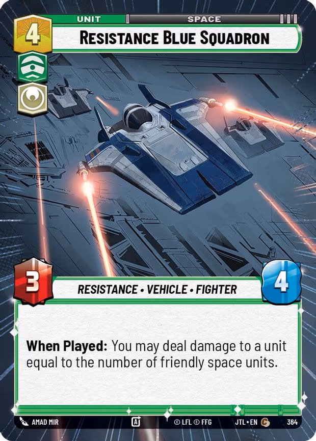 Resistance Blue Squadron - Common (364)