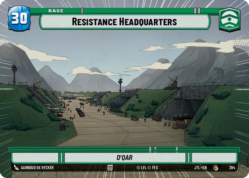Resistance Headquarters // TIE Fighter - Common (284 // T05)