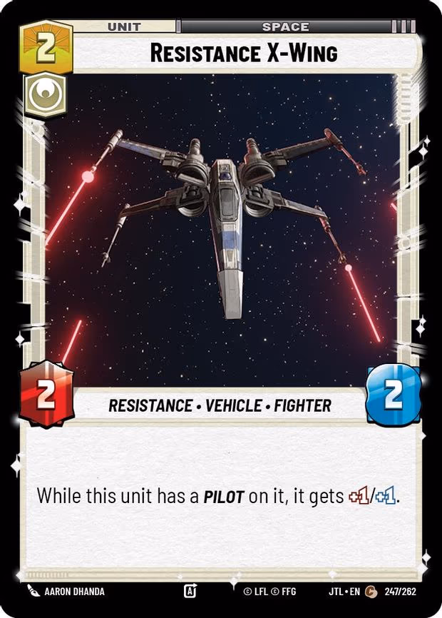 Resistance X-Wing - Common (247/262)