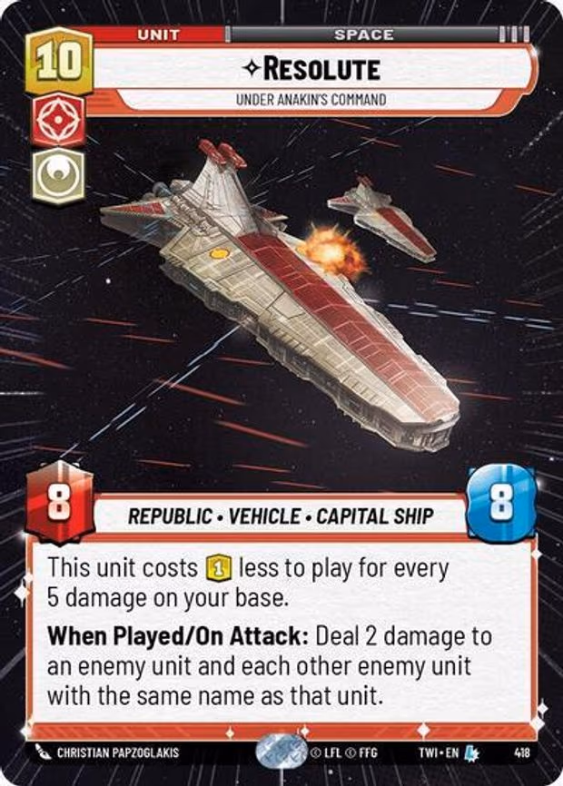 Resolute - Under Anakin's Command - Legendary (418)