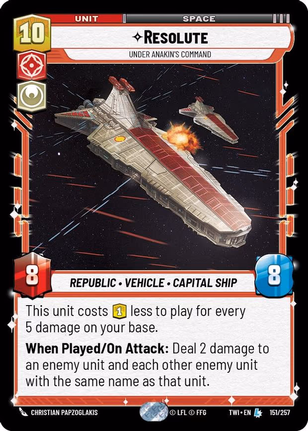 Resolute - Under Anakin's Command - Legendary (151/257)