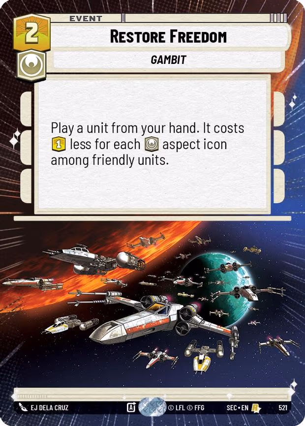 Restore Freedom - Rare (521)