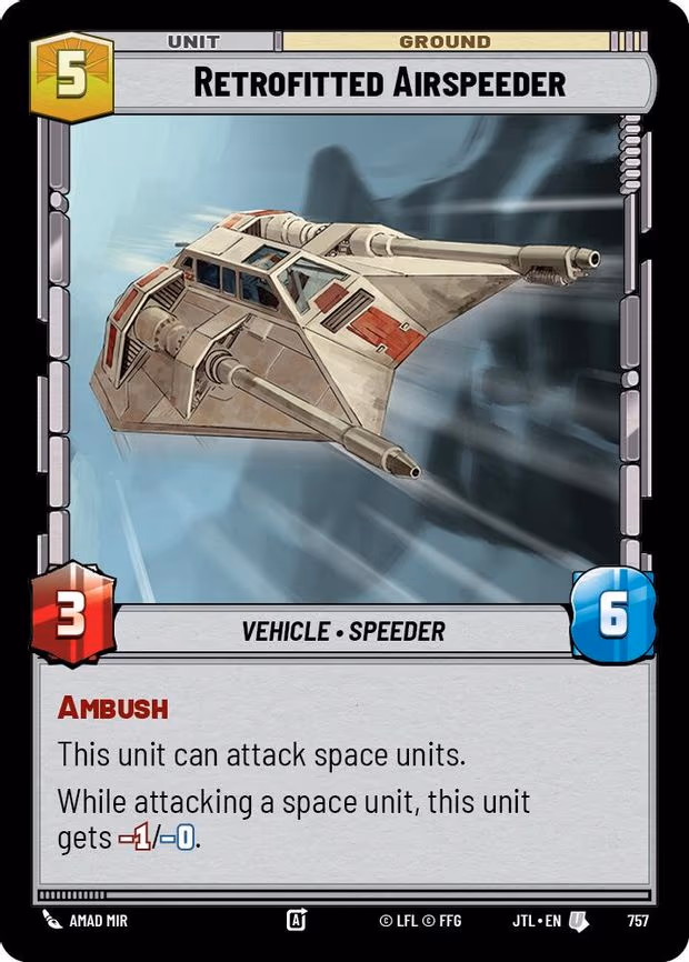 Retrofitted Airspeeder - Uncommon (757)