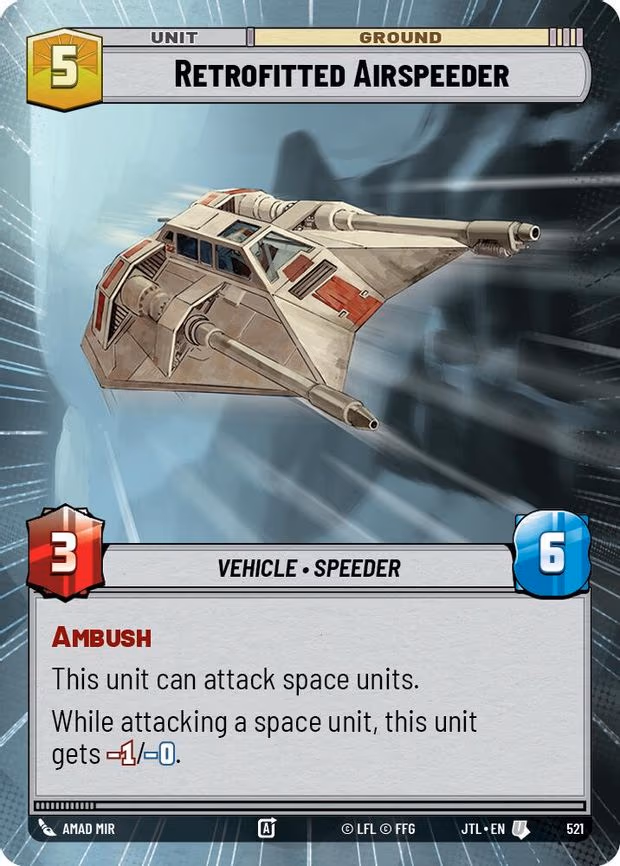 Retrofitted Airspeeder - Uncommon (521)