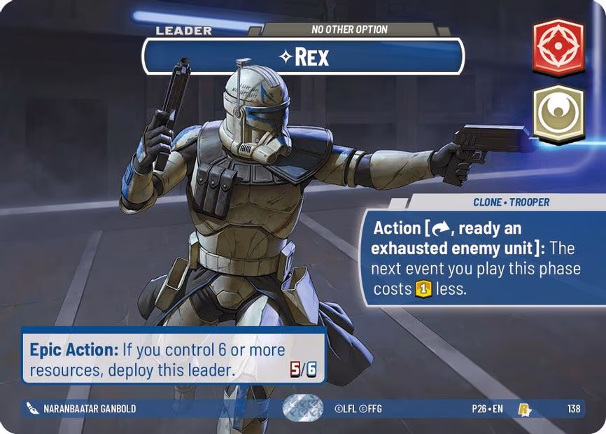 Rex - No Other Option (Prize Wall) - Rare (138)