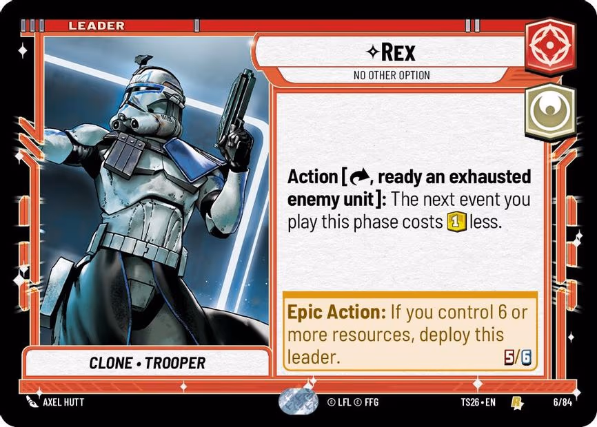 Rex - No Other Option - Rare (6/84)