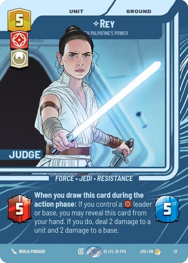 Rey - With Palpatine's Power - Rare (13)