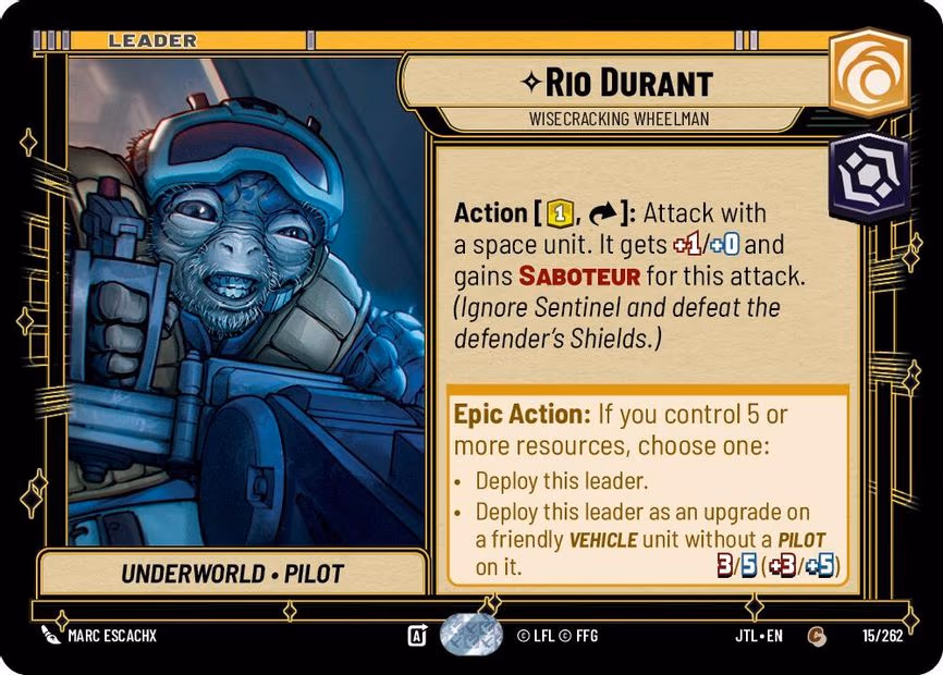 Rio Durant - Wisecracking Wheelman - Common (015/262)