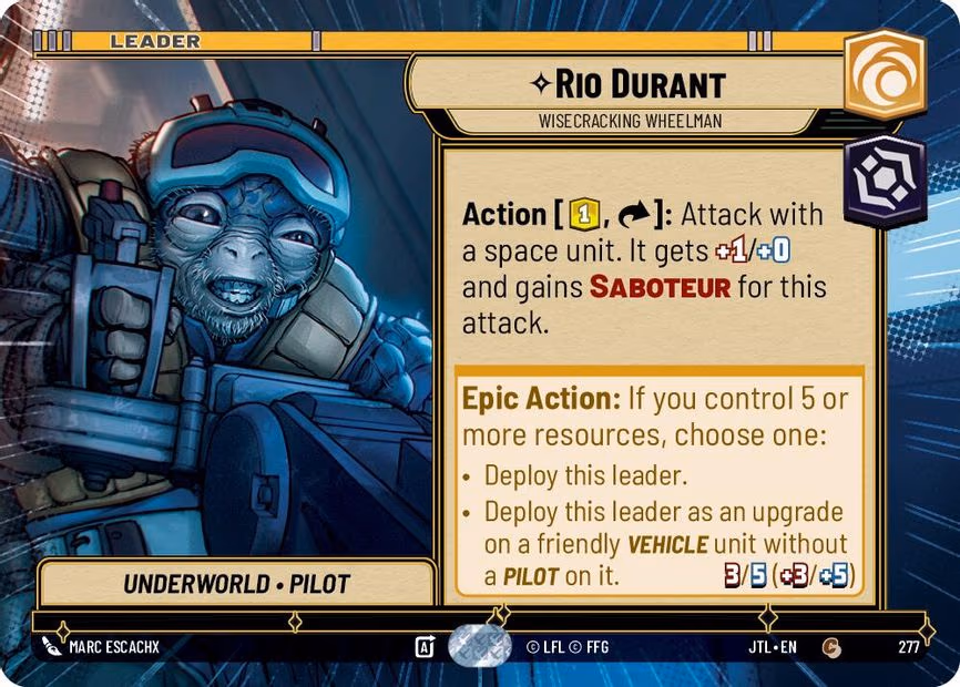 Rio Durant - Wisecrack Wheelman - Common (277)