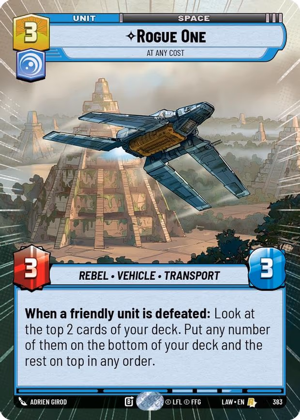 Rogue One - At Any Cost - Rare (383)