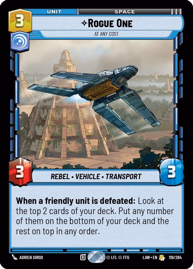 Rogue One - At Any Cost - Rare (119/264)