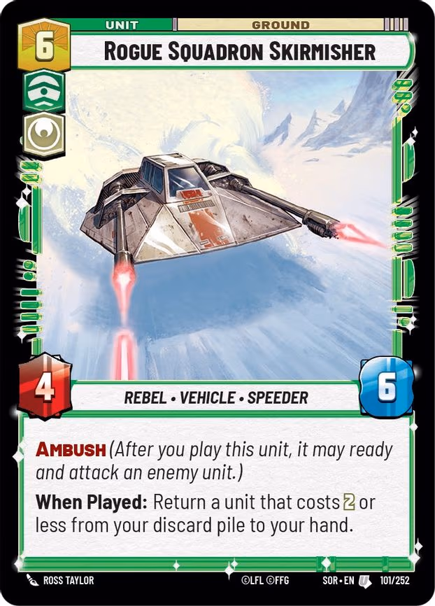Rogue Squadron Skirmisher - Uncommon (101/252)
