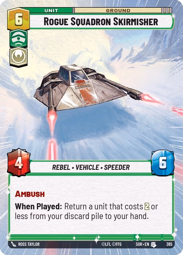 Rogue Squadron Skirmisher - Uncommon (365)