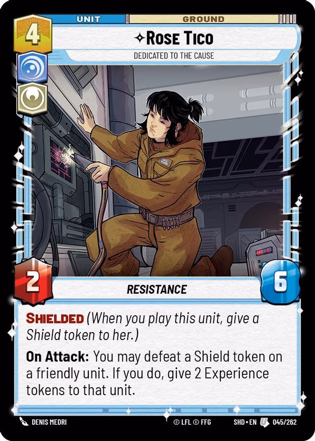Rose Tico - Dedicated to the Cause - Uncommon (045/262)