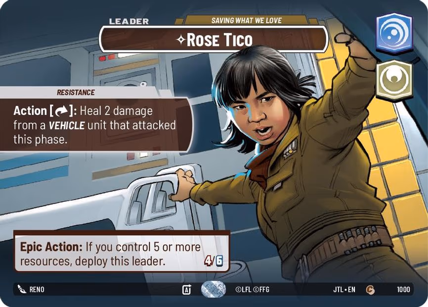 Rose Tico - Saving What We Love - Common (1000)
