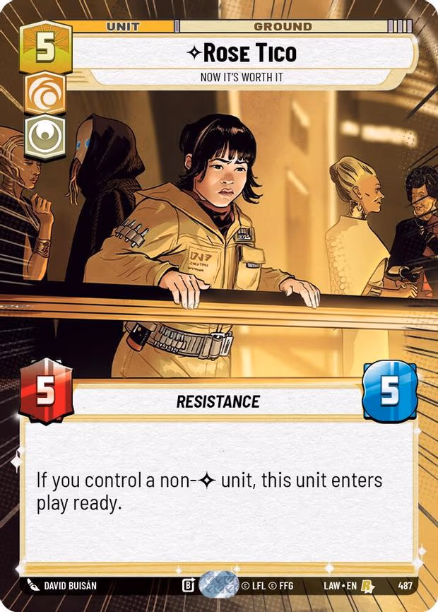 Rose Tico - Now It's Worth It - Rare (487)
