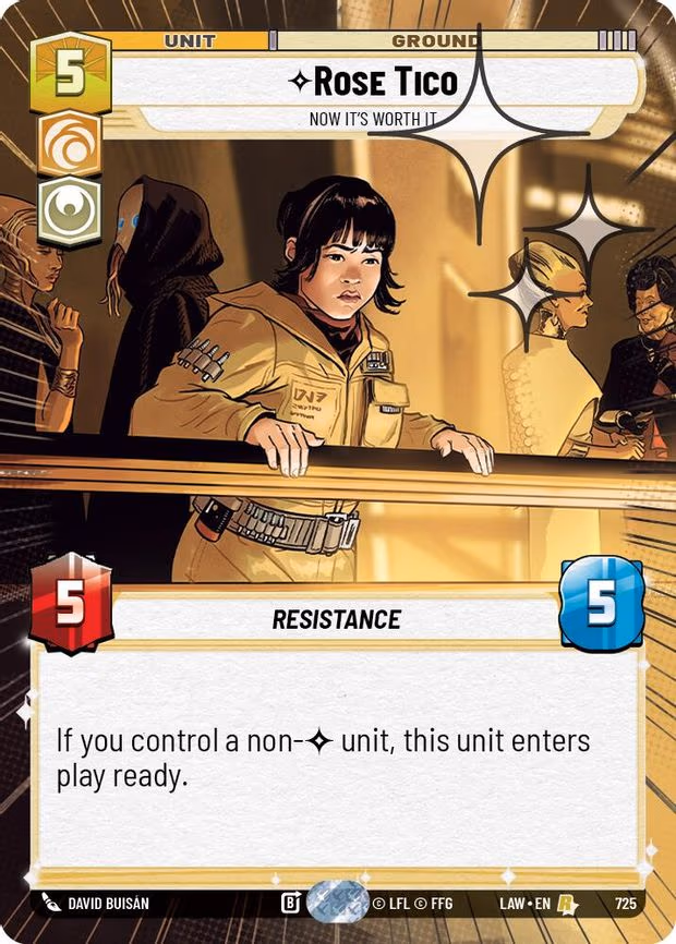 Rose Tico - Now It's Worth It - Rare (725)
