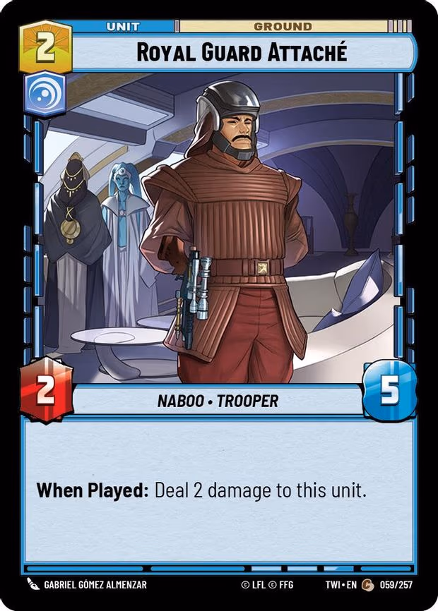 Royal Guard Attaché - Common (059/257)