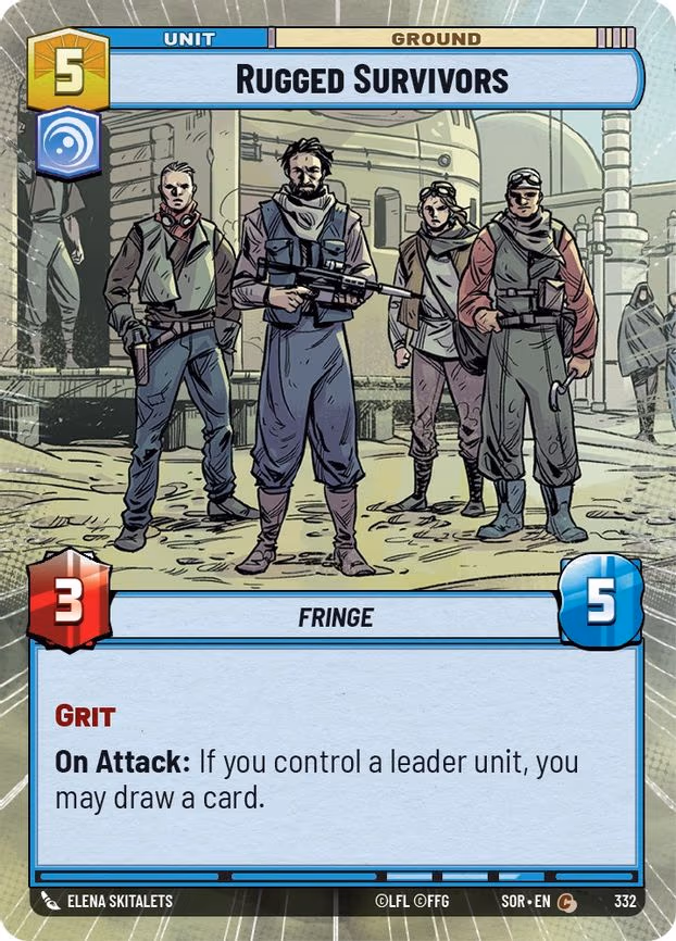 Rugged Survivors - Common (332)