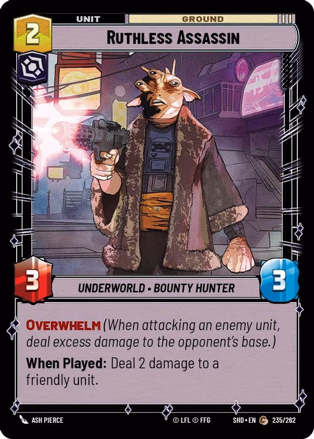 Ruthless Assassin - Common (235/262)