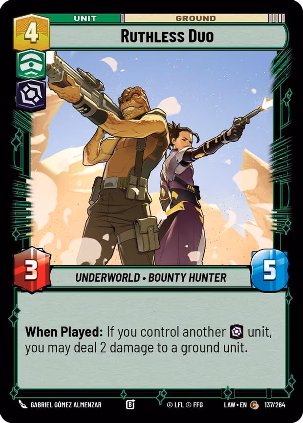 Ruthless Duo - Common (137/264)