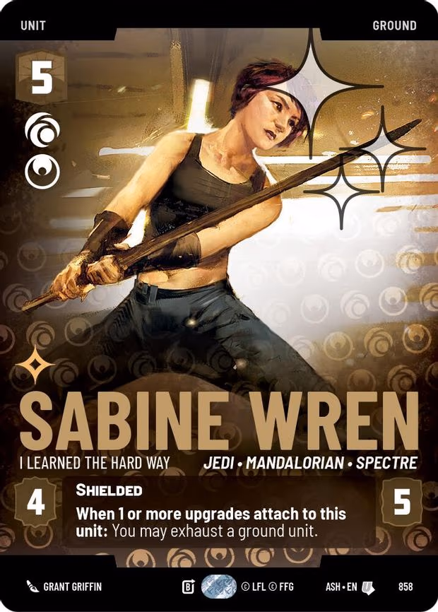 Sabine Wren - I Learned the Hard Way - Uncommon (858)