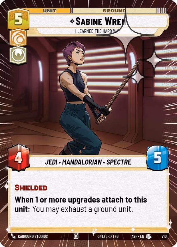 Sabine Wren - I Learned the Hard Way - Uncommon (710)