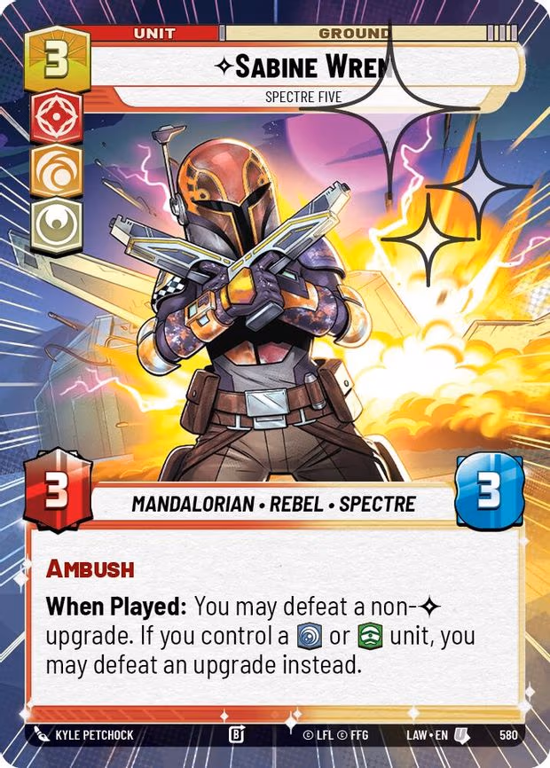 Sabine Wren - Spectre Five - Uncommon (580)