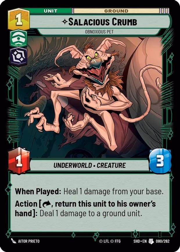 Salacious Crumb - Obnoxious Pet - Uncommon (080/262)