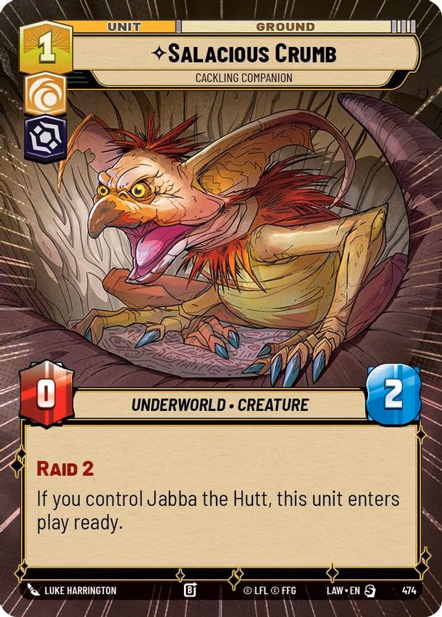 Salacious Crumb - Cackling Companion - Special (474)