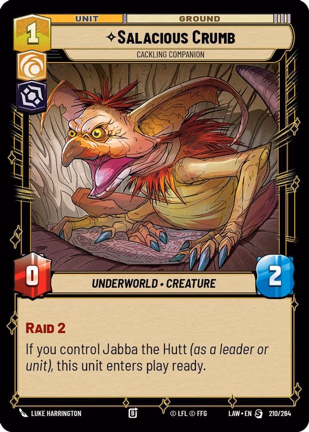 Salacious Crumb - Cackling Companion - Special (210/264)