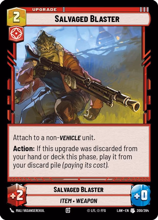 Salvaged Blaster - Uncommon (200/264)