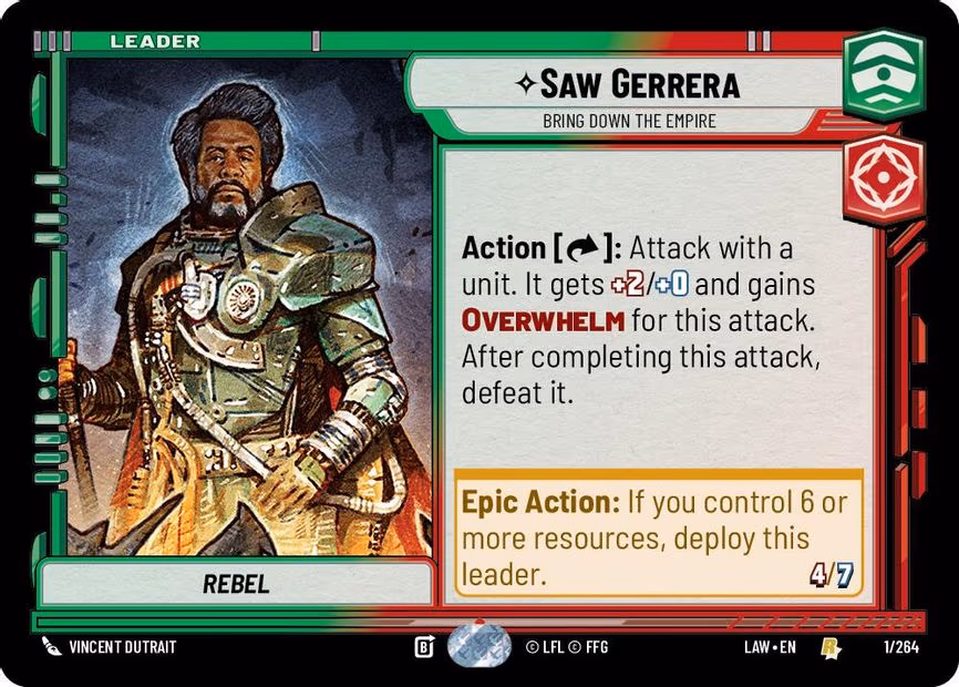 Saw Gerrera - Bring Down the Empire