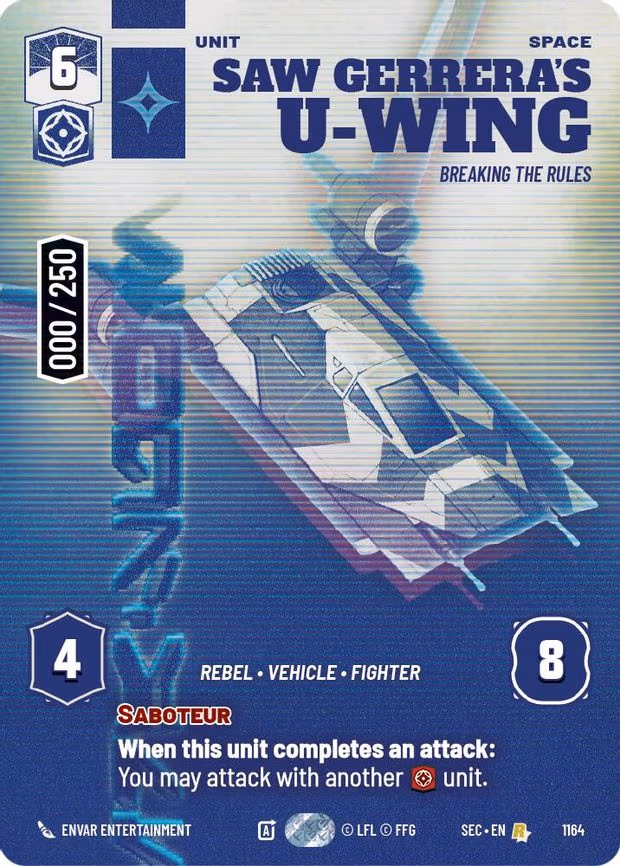 Saw Gerrera's U-Wing - Breaking the Rules (Serialized)