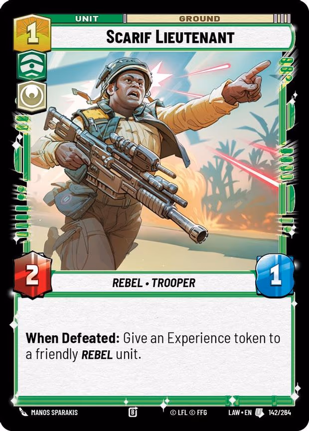 Scarif Lieutenant - Uncommon (142/264)