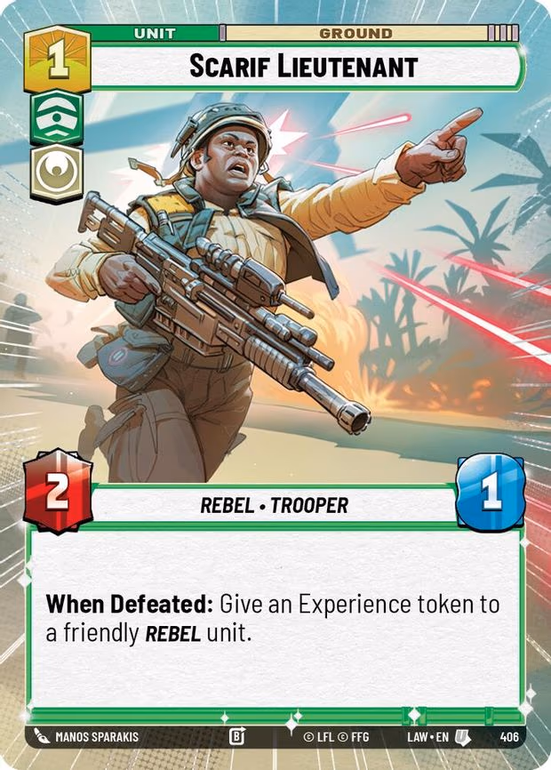 Scarif Lieutenant - Uncommon (406)