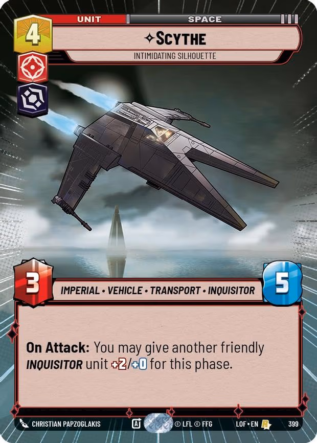 Scythe - Intimidating Silhouette - Rare (399)