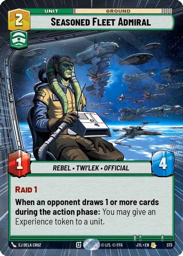 Seasoned Fleet Admiral - Rare (373)