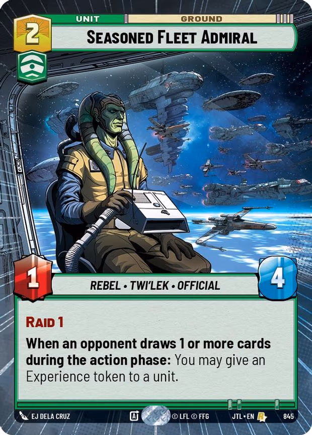 Seasoned Fleet Admiral - Rare (845)