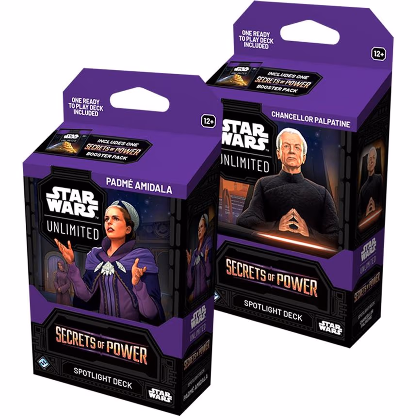 Secrets of Power - Spotlight Deck Pair: Chancellor Palpatine & Padme Amidala