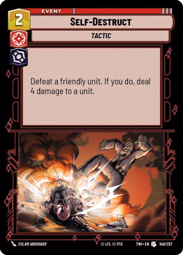 Self-Destruct - Uncommon (140/257)