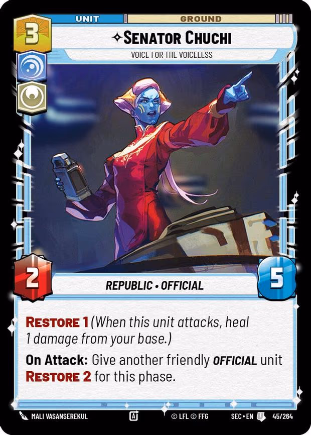 Senator Chuchi - Voice for the Voiceless - Uncommon (45/264)