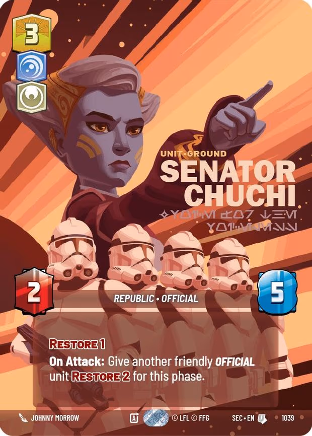 Senator Chuchi - Voice for the Voiceless (Prestige) - Uncommon (1039)